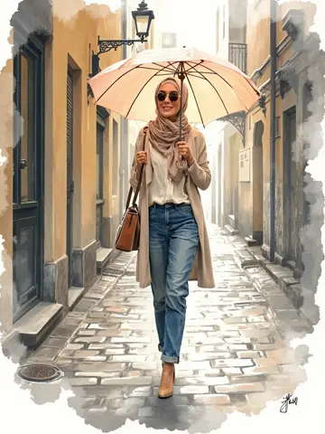 آبرنگ رویایی