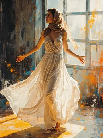 هنر انتزاعی رنگ