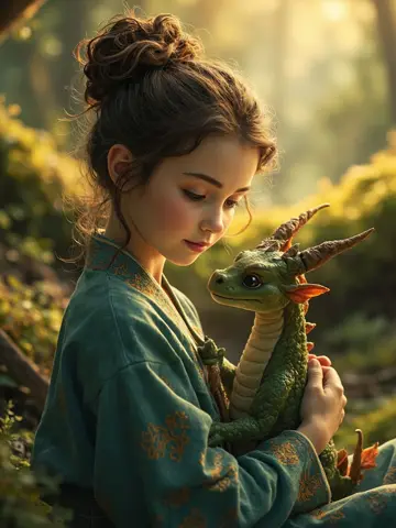 نگهبان اژدهای مهربان