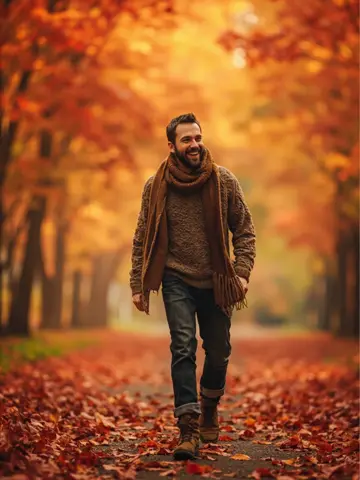 برگ‌های پاییزی