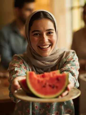 هندوانه شب چله
