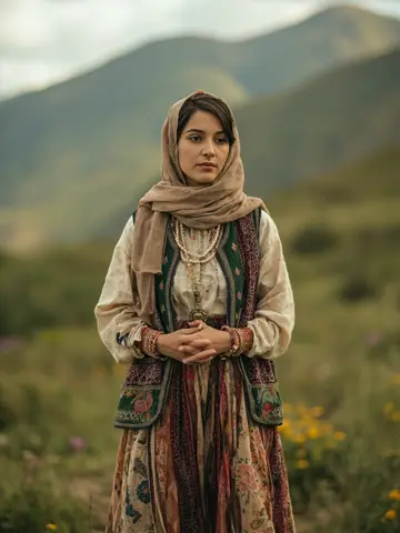 لباس کردی اصیل