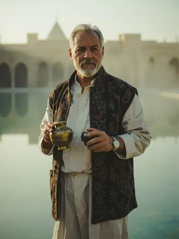 صبح مه‌آلود اصفهان